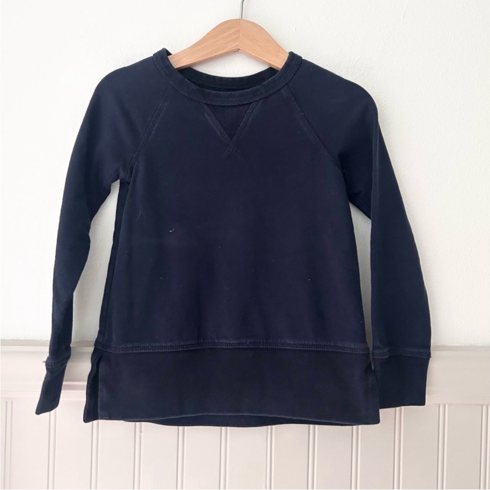 Primary Navy Long Sleeve Tee Boys 3T